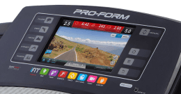 ProForm Pro 4500 treadmill console