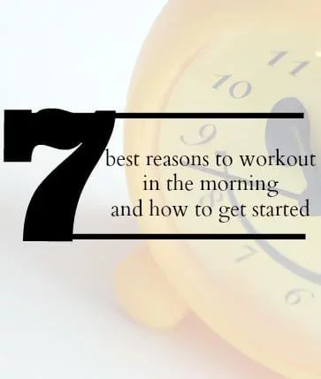 Benefits to working out in the morning