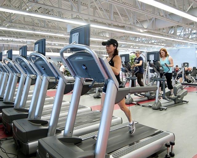 Treadmills in a YMCA