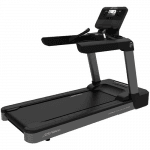 45 degree angle view of the Club Series Plus Treadmill